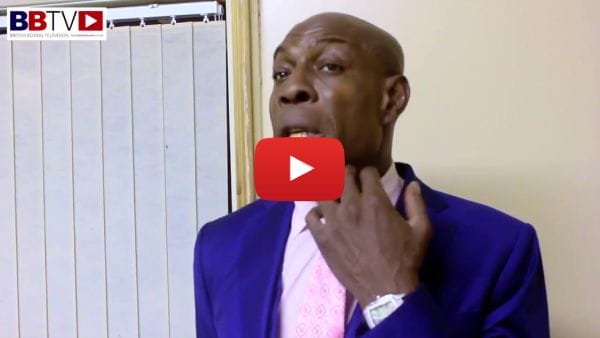 YouTube Video Frank Bruno